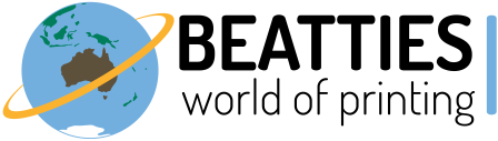 Beatties World of Printing Logo